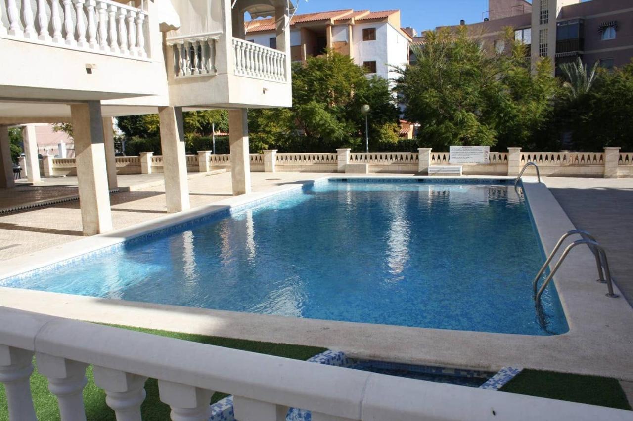 Fantastico Apartamento Con Piscina Santa Pola Exteriör bild