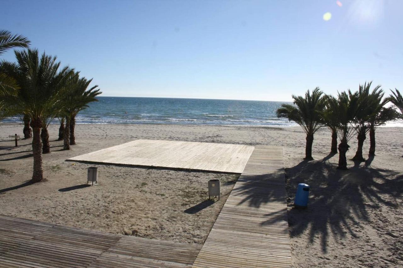 Fantastico Apartamento Con Piscina Santa Pola Exteriör bild